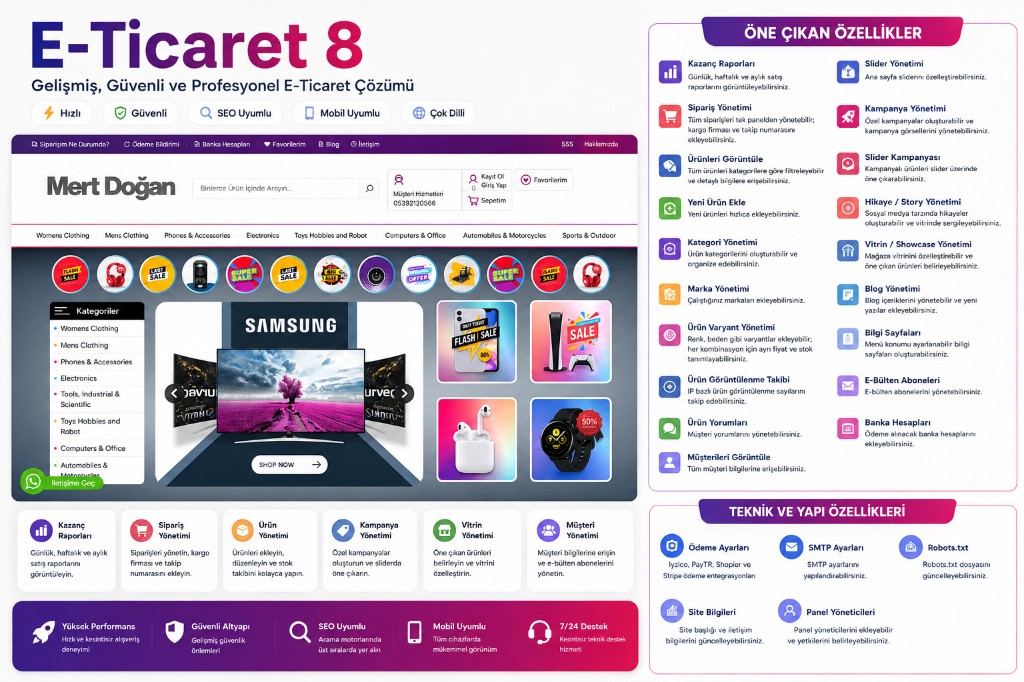 E-Ticaret Sitesi 8