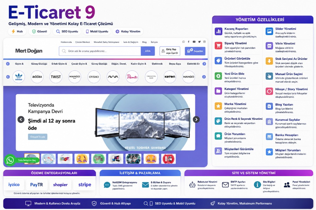 E-Ticaret Sitesi 9