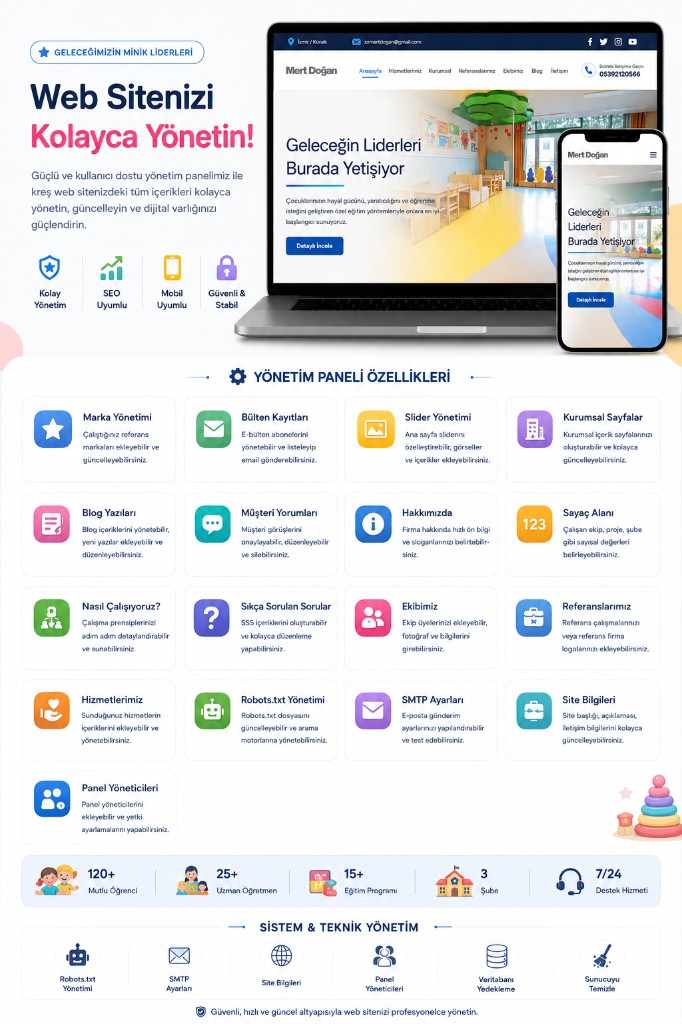 Kreş Web Sitesi