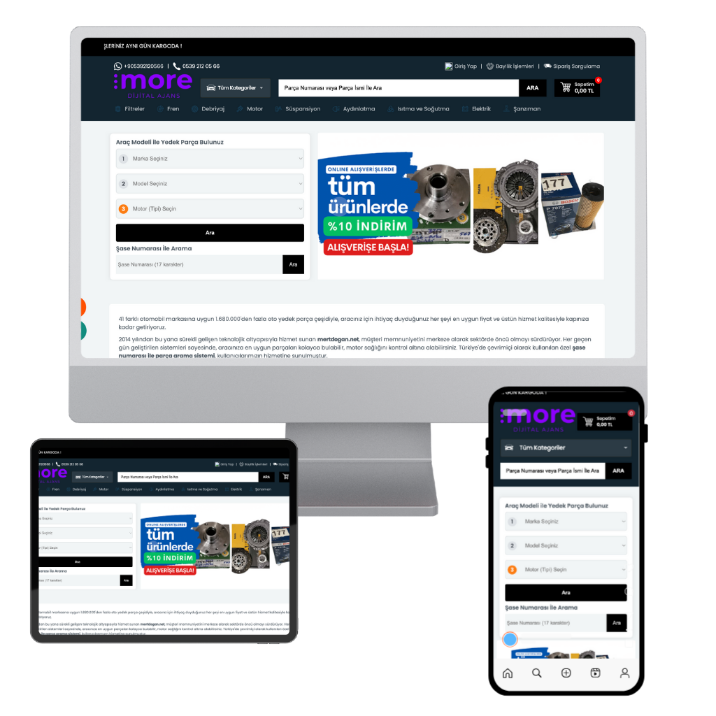 Oto Yedek Parça Yazılımı (Şase Sorgulamalı)