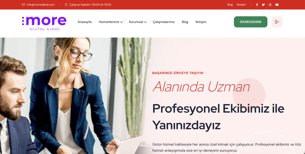 Kurumsal Web Sitesi - Elegant