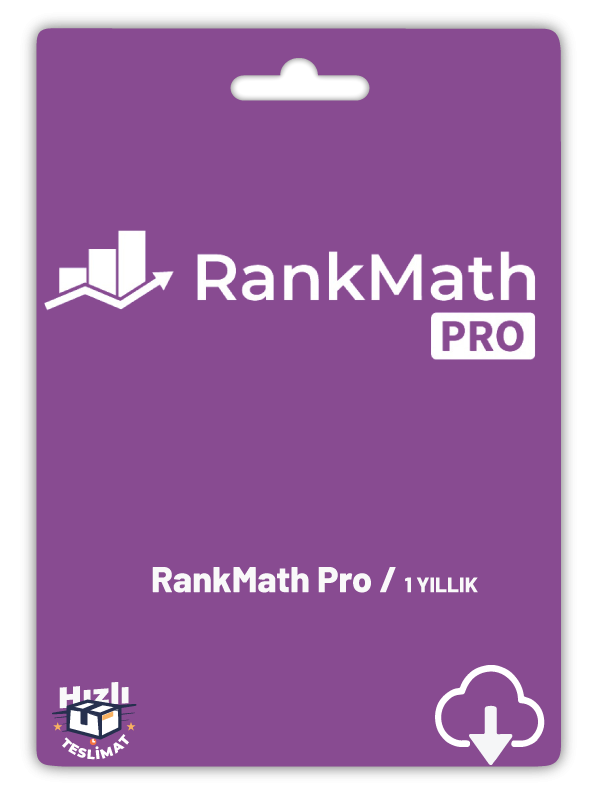 RankMath Pro Lisans – 1 Yıllık